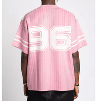 Pull à manches courtes pour homme avec logo personnalisé, tricot de mode, texture côtelée, coton, chemise en crochet, pull pour homme, jersey tricoté pour homme