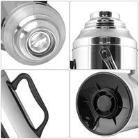 Thermos isothermes géants en verre NiceOne, thermos en acier inoxydable