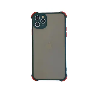 防震透明手机壳适用于iPhone SE2 11 Pro X Xs MAX XR 6 6s 7 8 Plus保护彩色保护套适用于iphone 12