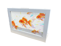 Pantalla OLED Transparente de 30 Pulgadas para Android, Pantalla Táctil Capacitiva, Máquina de Publicidad para Negocios de Autoservicio