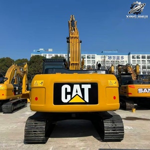 Excavatrice sur chenilles d'occasion CAT323D2L, 23 tonnes, godet de 1,2 m³, marque japonaise d'origine, grande excavatrice de construction, faible nombre d'heures, bon état - Product Image 6