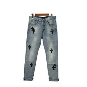 Nuovi <span class=keywords><strong>Jeans</strong></span> Affusolati dal Design Vintage 2021, <span class=keywords><strong>Jeans</strong></span> Elasticizzati Personalizzati per <span class=keywords><strong>Uomo</strong></span> - Product Image 1
