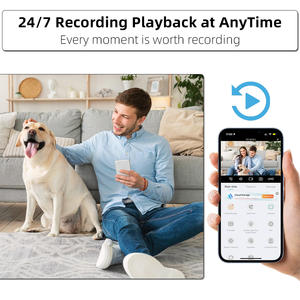 Besder 2K New Baby Audio Camera Baby Monitor <span class=keywords><strong>Eufy</strong></span> Cámara DE SEGURIDAD Cámara de seguridad inalámbrica - Product Image 6