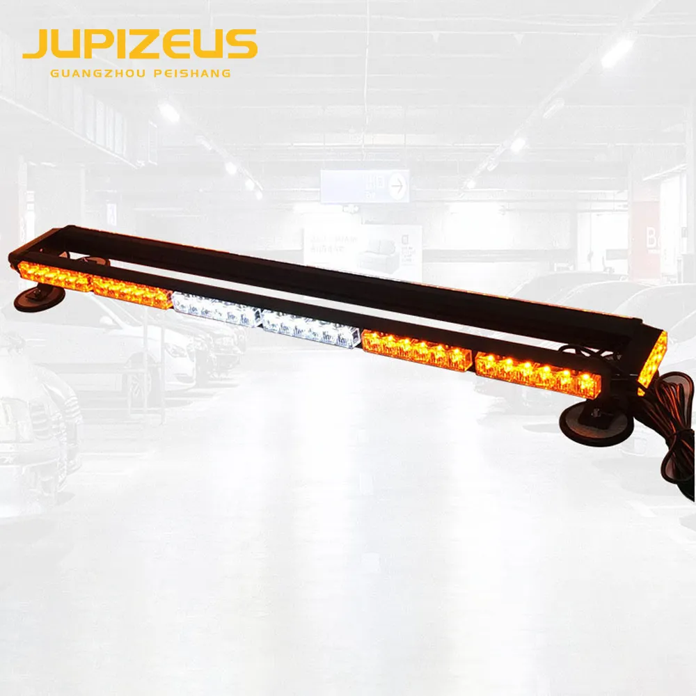 39 Inch 80 Leds Hoge Helderheid Lange Strip Auto Strobe Waarschuwingslichten