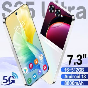 Điện thoại thông minh Android 5G S25 Ultra+ thiết kế gập mới nhất <span class=keywords><strong>2025</strong></span>, màn hình chất lượng cao, độ phân giải cao, SIM kép, GPS, điện thoại di động 24 pin - Product Image 4