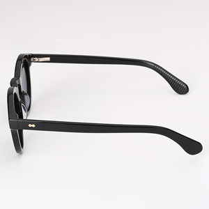 Gafas de sol retro redondas de acetato con montura completa para mujer, protección UV400, protección solar para adultos, en stock - Product Image 4
