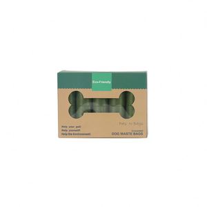 Sacs à déjections canines biodégradables écologiques personnalisés UFBemo, solution de gestion des déchets pour animaux de compagnie en plastique de haute qualité, vente en gros - Product Image 4