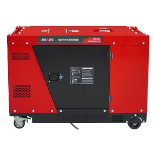 เครื่องกำเนิดไฟฟ้าแบบพกพา Senci 10kVA 12kVA รุ่นเงียบพิเศษสำหรับใช้ในบ้าน DG15000SE ลดเสียงรบกวนของเครื่องยนต์เพื่อการใช้งานที่เงียบสงบ - Product Image 4