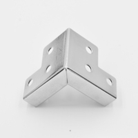 FAYSHING Équerre d'angle en métal, supports d'angle en L robustes pour meubles en bois, panneaux, fenêtres, armoires, tables, FS-6029