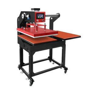 New Product Pneumatic Heat Press Machine Double Station For T-shirt