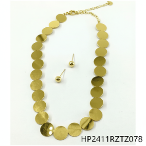 Set di gioielli 3 pezzi con Design mimetico unico da donna con diamanti classici perle d'oro e zirconi per feste di matrimonio regalo classico perfetto - Product Image 1