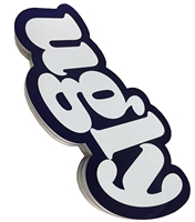 Autocollant logo découpé sur mesure, imprimé, imperméable, en vinyle