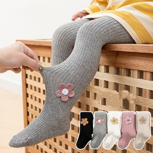 Medias de Algodón con Estampado Floral para Bebés y Niñas Pequeñas de <span class=keywords><strong>0</strong></span> a 8 Años, Estilo Casual para Uso Diario - Product Image 2