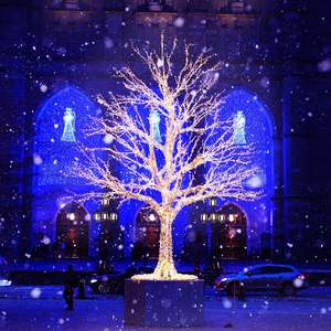 Đèn LED trang trí trong nhà/ngoài trời cho Giáng sinh, chiếu sáng ngày lễ, đạt chuẩn IP65 chống chịu thời tiết - Product Image 3