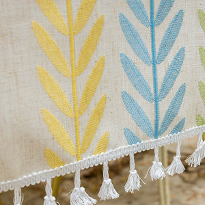 Antel <span class=keywords><strong>de</strong></span> lino para mesa <span class=keywords><strong>de</strong></span> <span class=keywords><strong>picnic</strong></span> al aire libre, <span class=keywords><strong>mantel</strong></span> <span class=keywords><strong>de</strong></span> lino <span class=keywords><strong>de</strong></span> algodón con borlas blancas - Product Image 6