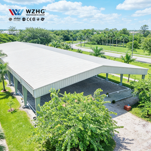 Almacén Prefabricado de Acero Galvanizado en Caliente, Resistente al Viento, para Centro Logístico Industrial, Uso en Talleres y Apartamentos, Vida Útil de 50 Años - Product Image 1