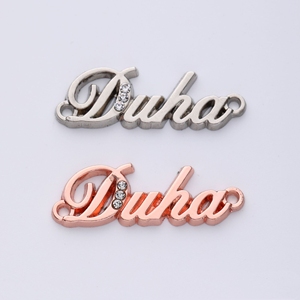 Ban Nhạc Biểu Tượng Quần Áo Vá <span class=keywords><strong>Tag</strong></span> May Nổi Quần Jean Phụ Kiện Tùy Chỉnh Túi Hat Giày Chiếc Khăn Kim Loại Nhãn <span class=keywords><strong>Tag</strong></span> Cho Khăn - Product Image 5