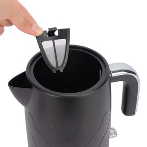 Ấm trà điện 1.7L nồi hơi nước nóng ấm nhựa Điện với đường dây và trang trí <span class=keywords><strong>SS</strong></span> - Product Image 4