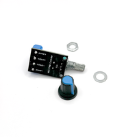 Pengontrol Kecepatan Motor DC PWM 5V-16V 10A Pengatur Kecepatan Tanpa Tingkat Modul Kontrol Daya Peredup LED Unit Penyesuaian Penggerak DIY