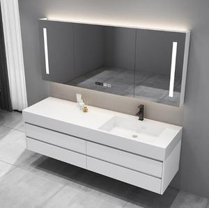 Juego <span class=keywords><strong>de</strong></span> tocador <span class=keywords><strong>de</strong></span> <span class=keywords><strong>baño</strong></span> personalizado, mueble sencillo con fregadero y espejo, precio <span class=keywords><strong>de</strong></span> china - Product Image 1