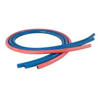 Tuyau de soudage de 1/4 pouces Ligne bleue verte Tuyau d'oxygène Ligne rouge Tuyau d'acétylène NBR