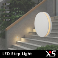 Lampe murale d'escalier en aluminium avec capteur WiFi, éclairage de sécurité pour jardin, éclairage LED encastré minimaliste et économe en énergie