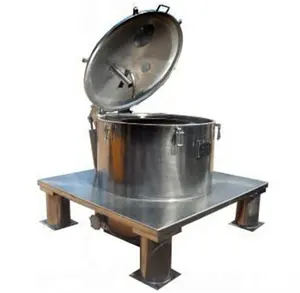 New High-efficiency Stainless Steel Clamshell Type Flat Plate Filter Centrifuge With Soaking Function