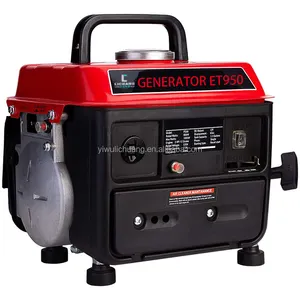 Generador de gasolina 950 de 220v 600watt gasolina generador de energía ET950 dc generador de gasolina portátil 12v 12v