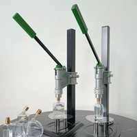 Nouvelle machine manuelle de sertissage/bouchage de flacons de parfum en alliage d'aluminium MILV 13mm/15mm/18mm/20mm, garantie 1 an, usage domestique