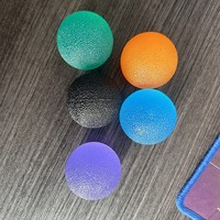Appareil d'exercice pour les mains en forme d'œuf, en caoutchouc thermoplastique, balle de rééducation fitness, souple, à presser et libérer, anti-stress pour les mains