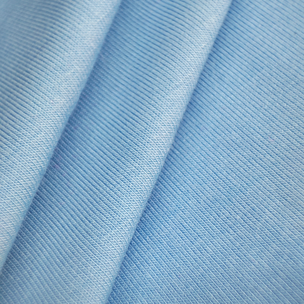Natural Textile Solid Soft 4% Spandex Stretch Breathable Anti-Static Lightweight Bamboo Fiber Girls Boys Shirts Accessories