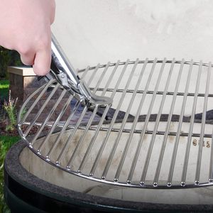 Lève-grille résistant à la chaleur avec poignée antidérapante, outil universel robuste <span class=keywords><strong>pour</strong></span> grilles en acier inoxydable, barbecue au charbon <span class=keywords><strong>de</strong></span> bois facile à utiliser - Product Image 6