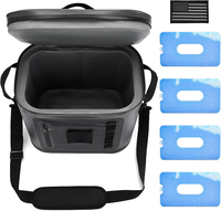 Portable Thermique Refroidisseur Sac Eau Vin Bière Boisson Bouteille Isolé Flottant Poisson Souple TPU Matériel pour Usage Médical En Plein Air