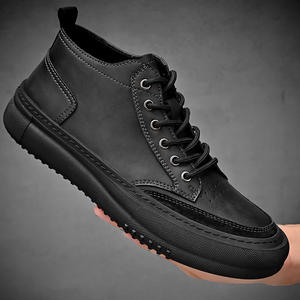 Caqui Negro hombres OEM zapatos casuales hombres Slip on suave antideslizante impermeable ligero caminar deportes ocio zapatos zapatillas - Product Image 3