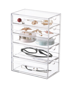 4/5/<span class=keywords><strong>6</strong></span> Tier ngăn kéo rõ ràng <span class=keywords><strong>Acrylic</strong></span> ngăn kéo lưu trữ tổ chức, bàn tổ chức <span class=keywords><strong>Acrylic</strong></span> ngăn kéo với văn phòng phẩm văn phòng của bạn - Product Image 2