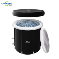 Chufang Gonflable Récupération Bain De Glace Récupération Froid Plongeant Pod Baignoire Athlètes Peut Se Connecter Avec Refroidisseur