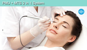 Machine à maquillage permanent 2 en 1 <span class=keywords><strong>Microneeding</strong></span> Système PMU MTS Sourcils Lèvres Rotatives - Product Image 6