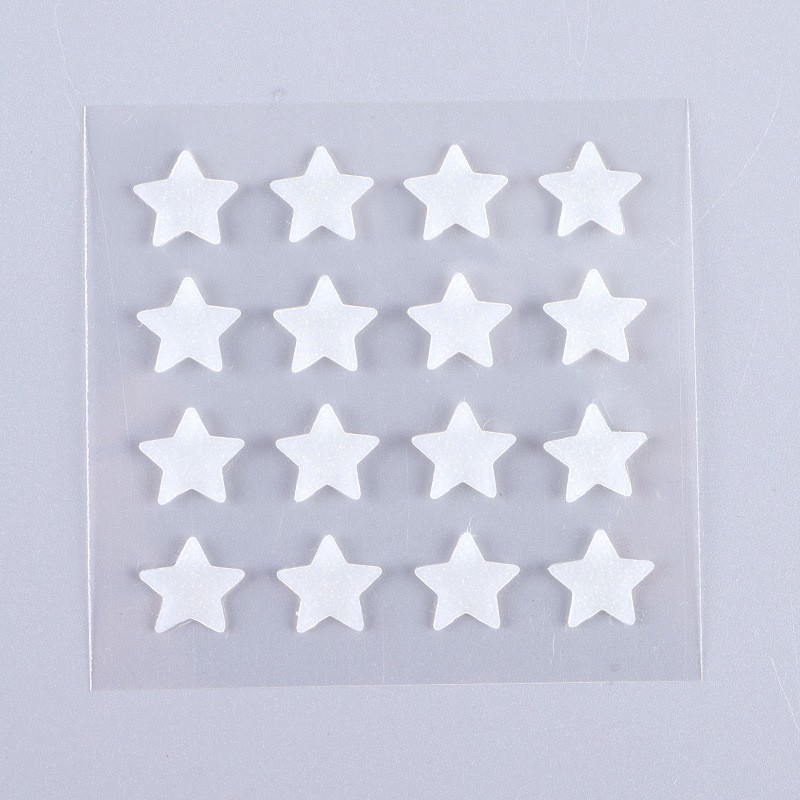 Forme d'étoile transparente 4*4 16 points