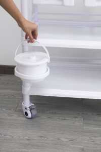 <span class=keywords><strong>Chariot</strong></span> <span class=keywords><strong>médical</strong></span> léger en plastique <span class=keywords><strong>avec</strong></span> tiroirs et roues, prix de gros usine, pour hôpital - Product Image 5