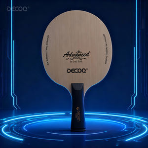 Raqueta de Tenis de Mesa Profesional Portátil DECOQ con Núcleo de Ayous y Goma Inferior de <span class=keywords><strong>Limba</strong></span>+Ayous - Product Image 4