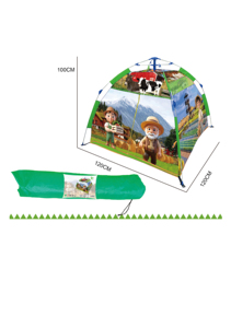 Tente de jeu pop-up à thème spatial pour enfants, parc de jeu avec tapis, maison de jeu, lit de repos et sac de transport pour enfant - Product Image 4