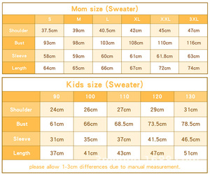 2021 moda pulóver carta cuello redondo <span class=keywords><strong>sudadera</strong></span> Casual 'mamá <span class=keywords><strong>y</strong></span> yo' estilo para mujeres niños bebés - Product Image 6