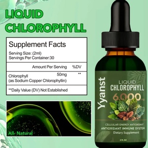 Private Label Chlorophyll Drop Drink Boost Immunity Detoxification Promotes <b>Liver</b> Function - Product Image 2