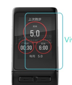 Protecteur d'écran en verre trempé 9H 2.5D pour Garmin <span class=keywords><strong>Vivoactive</strong></span> <span class=keywords><strong>HR</strong></span>/Forerunner 35, épaisseur 0.33mm, 99% transparent - Product Image 1