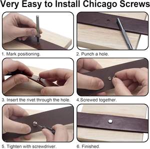 110 Sets de <span class=keywords><strong>Remaches</strong></span> de Doble Capa de Hierro Surtidos para Decoración Ecológica, Reparación de Cuero, Cinturones, Bolsos, Zapatos, Carteras y Encuadernación - Product Image 6