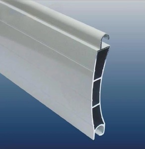 Usine en gros 6000 série volets roulants en aluminium latte <span class=keywords><strong>pour</strong></span> porte roulante en aluminium traitement de coupe personnalisé disponible - Product Image 2