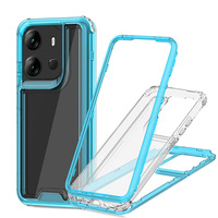GSCASE Manufacture Couverture arrière du téléphone 360 Transparent Clear Cell Phone Case For tecno spark 20 pro plus