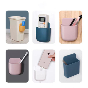 Remote Control Storage Box Living Room Wall Hanging Wall Bedside Mobile Phone Small Box Bathroom Wall Hanging Rack - Product Image 5
