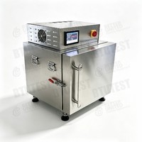 Horno de Enrollamiento de Alta Temperatura Estándar API - Cámara de Envejecimiento con Pantalla Táctil PID para Fluidos de Perforación, 4 Celdas 280 ° C