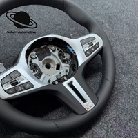 Volant en cuir pour BMW G80 F15 F30 F36 F22 F25 F32 M3 M5 G28 G42 G20 G28 G29 G30 G32 G38 U11 G60 G82 F90 X3m X4m X5m X6m